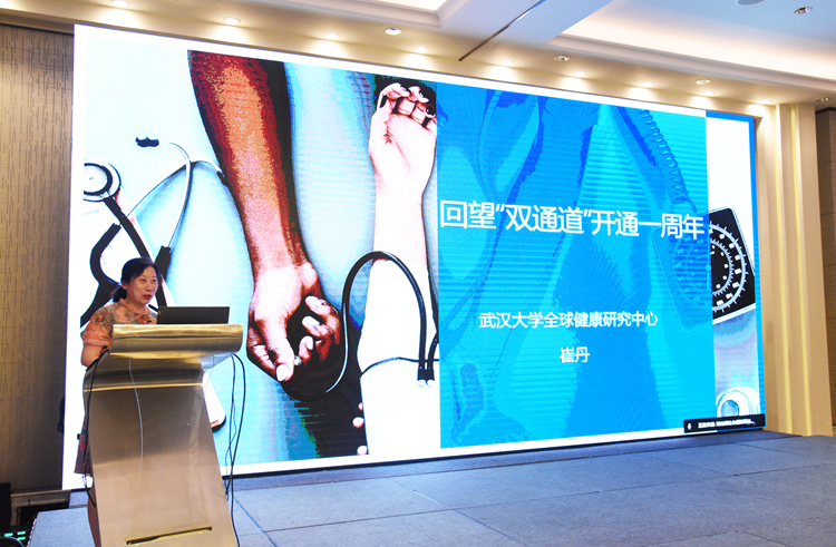 DSC_5 武汉大学全球健康研究中心副主任崔丹副教授作专题报告.JPG