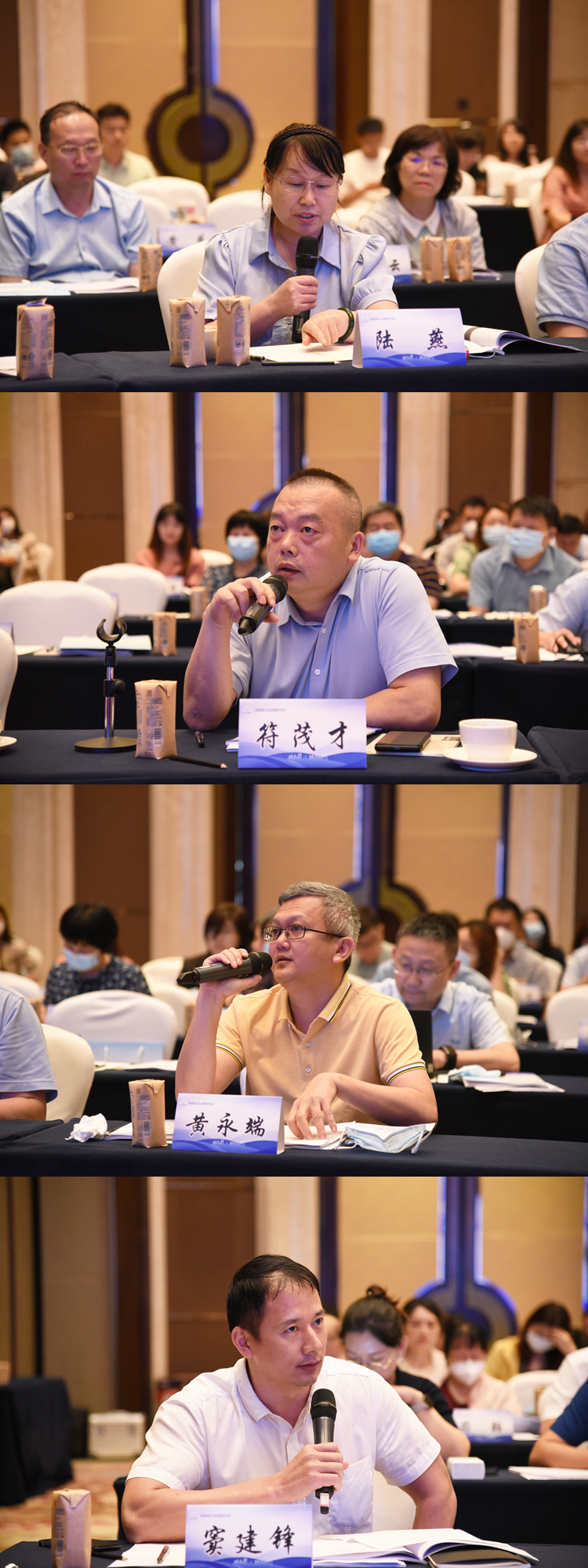 4、海南省医疗保障局、海南省社会保险服务中心相关负责人对研究会研究课题作了点评.jpg